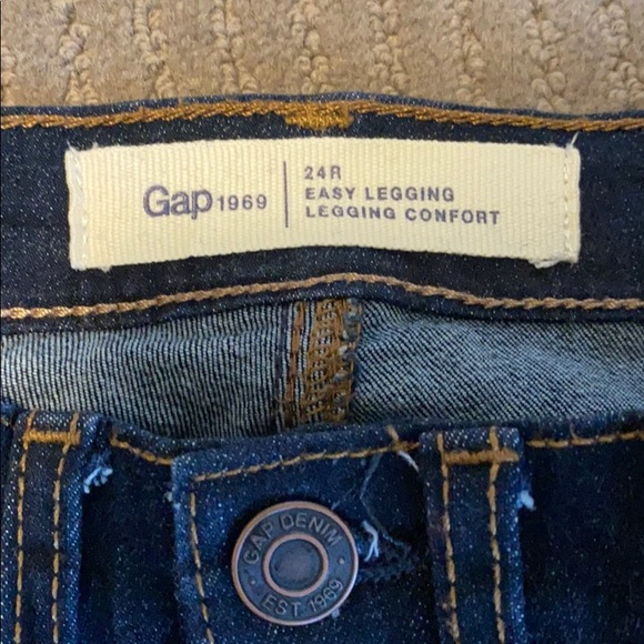 EUC Gap 1969 24R Easy Legging Mid Rise Size 24 - Picture 4 of 6